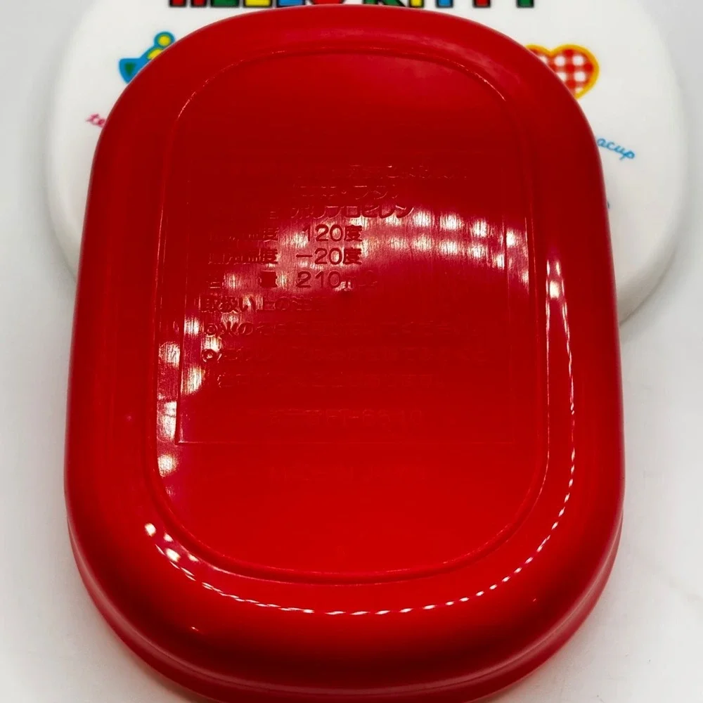 Vintage 1993 Hello Kitty Container Trinket Box - Sanrio Japan‎ Storage Lid Bento